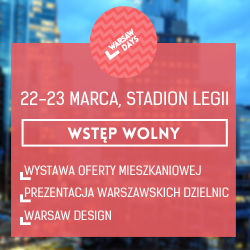 WARSAW DAYS – (Za)mieszkam w Warszawie