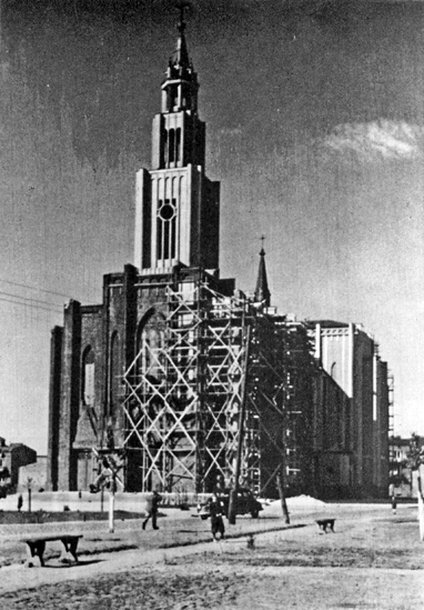 kościół Pl. Szembeka 1946