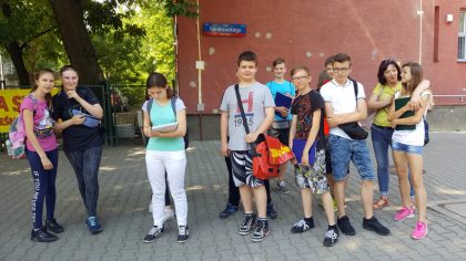Warsztaty terenowe z młodzieżą z Gimnazjum nr 31, ul. Sierakowskiego 9